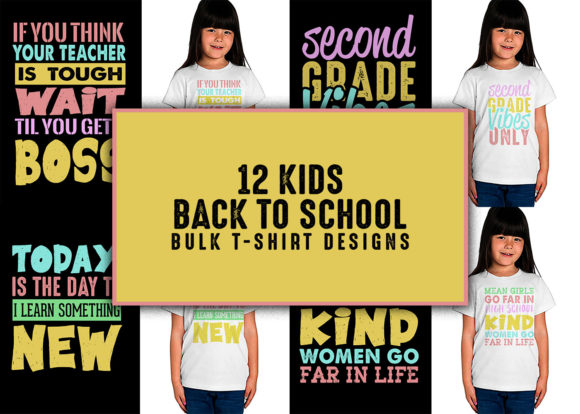 12 Kids Back to School Bulk: Designs for POD Success