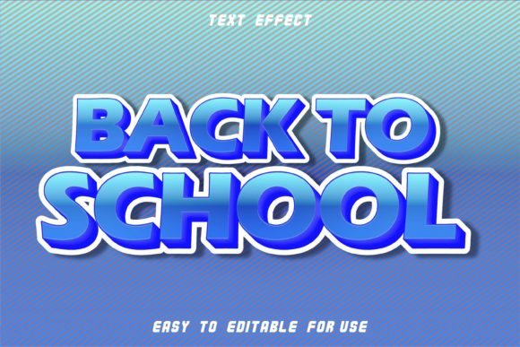 Back to School Background Blue: Streamline Your Typography Design in Adobe Illustrator
