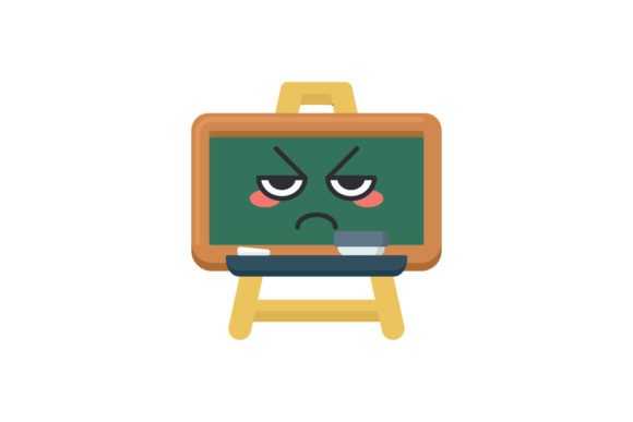 Back to School Blackboard Kawaii Vector as a Strategic Design Asset