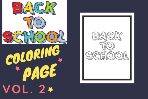 Back to School Coloring Pages 2 – KDP: A Creative Resource for Your Publishing Business