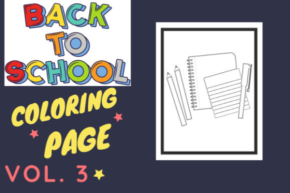 Back to School Coloring Pages 3: A Practical Asset for KDP Publishers