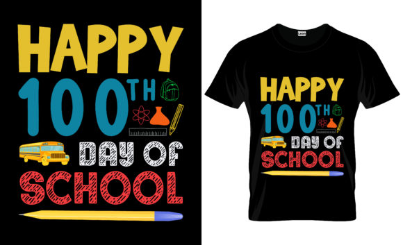 Back to School T-Shirts Design 02: Versatile Clip Art for Creators