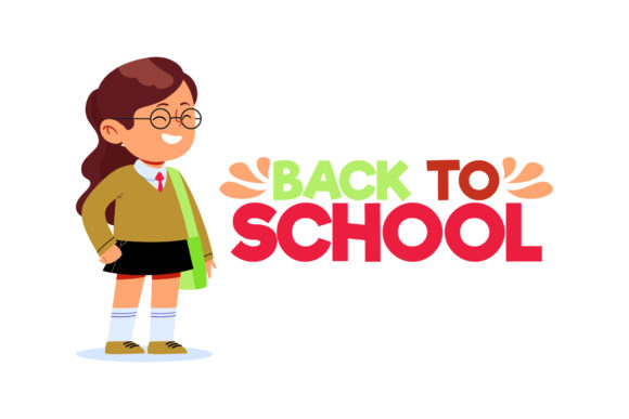 Designing with Children Back to School Icons Vector Graphics for Modern Creative Projects