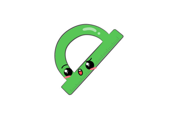 Kawaii Cute Ruler Back to School: A Versatile Design for Creators and Entrepreneurs