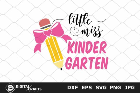 Little Miss Kindergarten, Back to School: A Versatile Digital Resource for Creative Projects