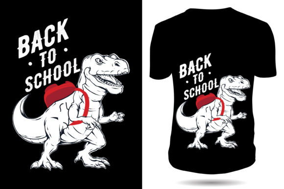 Road Dinosaur Back to School Tshirt: A Creative Way to Capture That First-Day Energy