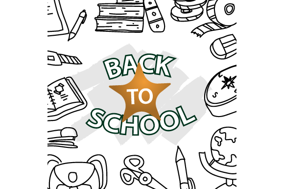 Square Doodle Back to School Template: Creative Guide