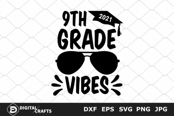 Strategic Use of 9th Grade Vibes Back to School SVG in Creative Projects
