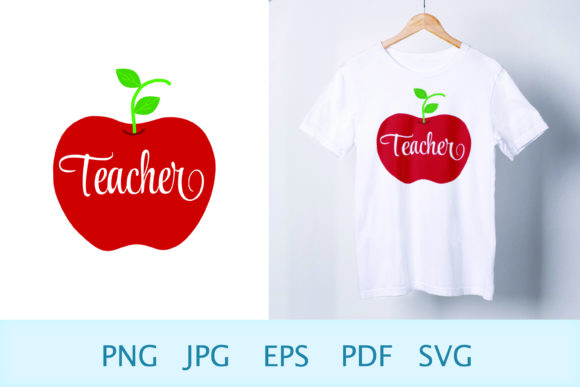 Teacher Apple SVG Back to School Design Guide