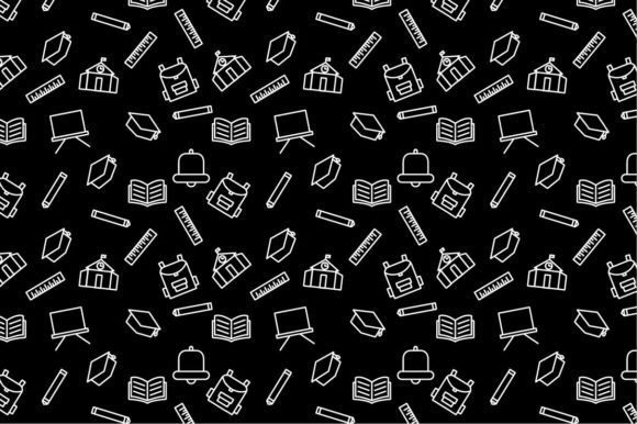 Vector Back to School Seamless Pattern: Practical Uses for Creators and Entrepreneurs